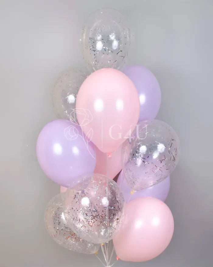 Заказать Композиция из 12 шаров в Алматы