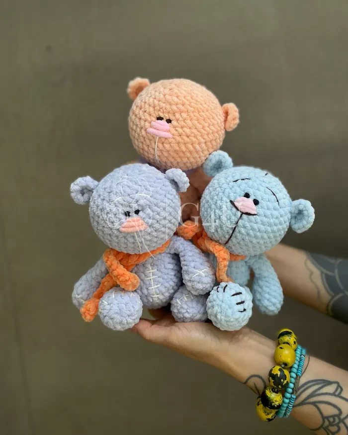 Заказать Мишка ручной работы в Алматы